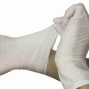 Benovy, Перчатки нитриловые текстурированные на пальцах MYS (белые, XS, 100 шт/50 пар)