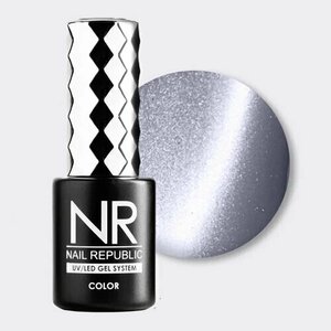 Nail Republic, Гель-лак Кошачий глаз - Satin Cat №137 (10 мл)