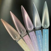 Nail Republic, Гель-лак Кошачий глаз - Satin Cat №137 (10 мл)
