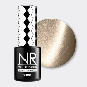 Nail Republic, Гель-лак Кошачий глаз - Satin Cat №140 (10 мл)
