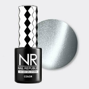 Nail Republic, Гель-лак Кошачий глаз - Satin Cat №136 (10 мл)