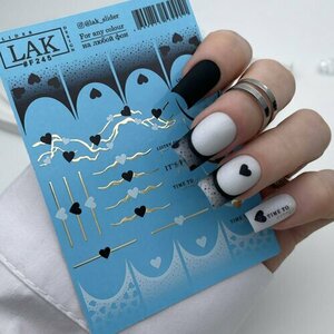 LAK Nails, Слайдеры для маникюра №F245