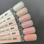 OneNail, Strong Gel - Гель для моделирования средне-жидкий №01 (15 мл) Акция