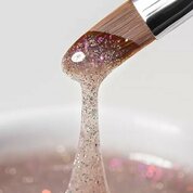 ruNail, Builder UV Gel Reflective Diamond 2.0 - Моделирующий УФ-гель светоотражающий №9876 (15 г)