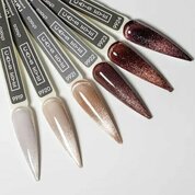 ruNail, Гель-лак Кошачий глаз - CHOCO Cat`s eye №9923 (7 мл)