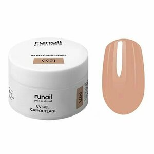 ruNail, Камуфлирующий УФ-гель №9971 Какао (15 г)