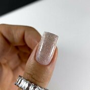 Enigmanic, Lurex Gel - Светоотражающий гель для наращивания №01 (15g.)