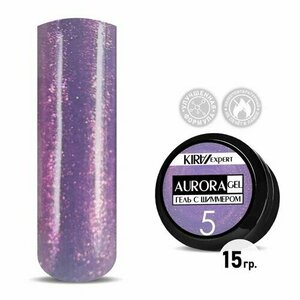 KIRA, Aurora Gel - Гель для моделирования с шиммером №005 (15 гр.) KIRA, Aurora Gel - Гель для моделирования с шиммером №005 (15 гр.)