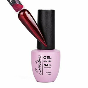 Serebro, Гель-лак Кошачий глаз - Red Witch №03 (8 мл)