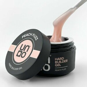 UNO, Hard Builder Gel - Моделирующий цветной гель Peach Fuzz (15 г)