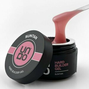 UNO, Hard Builder Gel - Моделирующий цветной гель Suntan (15 г)
