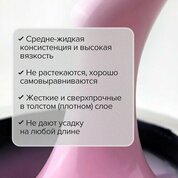 UNO, Hard Builder Gel - Моделирующий цветной гель Airy Pink (15 г)
