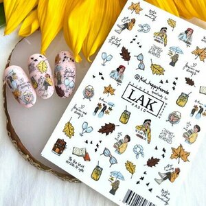 LAK Nails, Слайдеры для маникюра №А010