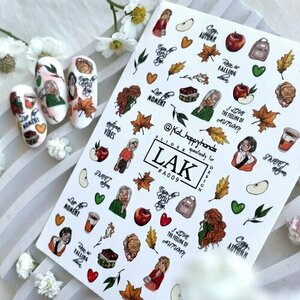 LAK Nails, Слайдеры для маникюра №А009