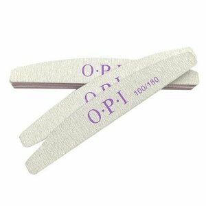 OPI, Пилка для ногтей ЛОДКА 100/180 грит, серая (25 шт)
