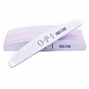OPI, Пилка для ногтей ЛОДКА 180/240 грит, серая (25 шт)