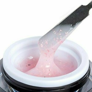 Serebro, Моделирующий гель с крупной поталью №13 (15 мл) (Акция)