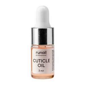 ruNail, Масло для ногтей и кутикулы - Персик №9814 (3 мл)