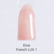Diva, Гель-лак камуфлирующий French LUX 1 (15 мл.)