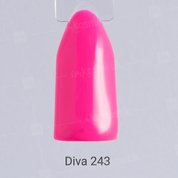 Diva, Gel color - Гель-лак №243 (15 мл.)