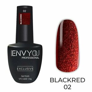 I Envy You, Гель-лак Кошачий глаз - BlackRed №02 (10 g) I Envy You, Гель-лак Кошачий глаз - BlackRed №02 (10 g)