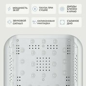 RAY, LED/UV Лампа для сушки ногтей BASIC (серый, 36 Вт, 36 светодиодов)