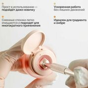 NAVI, Набор для аэропуффинга с цветными спонжами (серебро, красный, голубой, белый, салатовый, фиолетовый) NAVI, Набор для аэропуффинга с цветными спонжами (серебро, красный, голубой, белый, салатовый, фиолетовый)