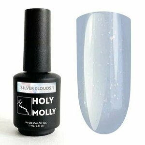 Holy Molly, Гель-лак - Silver Clouds №1 (11 ml)