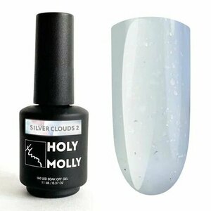 Holy Molly, Гель-лак - Silver Clouds №2 (11 ml)