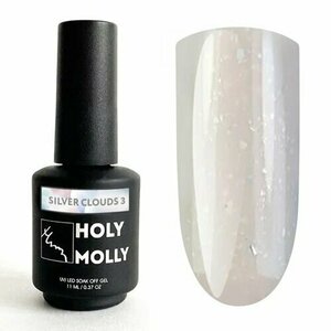 Holy Molly, Гель-лак - Silver Clouds №3 (11 ml)