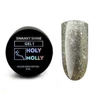 Holy Molly, Gel Paint - Гель-краска Swanky Shine №1 (5 g)