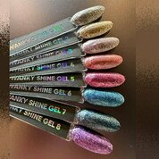 Holy Molly, Gel Paint - Гель-краска Swanky Shine №1 (5 g)