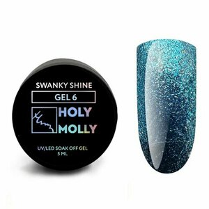 Holy Molly, Gel Paint - Гель-краска Swanky Shine №6 (5 g)