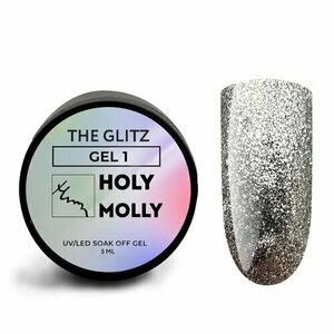 Holy Molly, Gel Paint - Гель-краска The Glitz №1 (5 g)