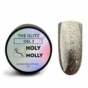 Holy Molly, Gel Paint - Гель-краска The Glitz №2 (5 g)
