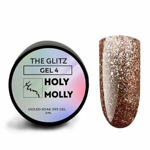 Holy Molly, Gel Paint - Гель-краска The Glitz №4 (5 g)