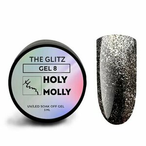 Holy Molly, Gel Paint - Гель-краска The Glitz №8 (5 g)
