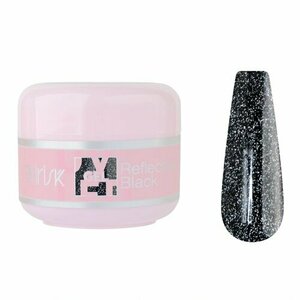 Irisk, Гель для наращивания и моделирования - ABC Limited collection №29 Reflective Black (15 мл) Irisk, Гель для наращивания и моделирования - ABC Limited collection №29 Reflective Black (15 мл)