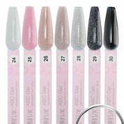Irisk, Гель для наращивания и моделирования - ABC Limited collection №38 Black Pearl (15 мл)