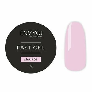 I Envy You, Гель для наращивания и моделирования - Fast Gel №03 Pink (13g)
