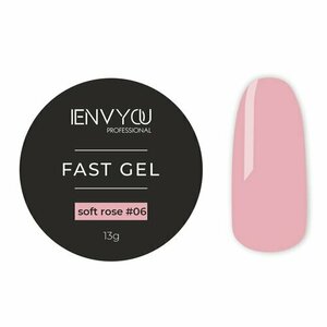 I Envy You, Гель для наращивания и моделирования - Fast Gel №06 Soft Rose (13g)