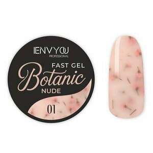 I Envy You, Гель для наращивания и моделирования - Fast Gel Botanic Nude №01 (13g)