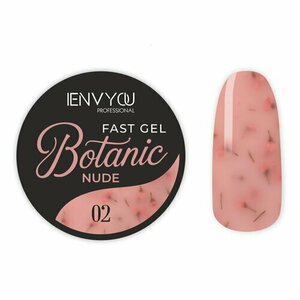 I Envy You, Гель для наращивания и моделирования - Fast Gel Botanic Nude №02 (13g)