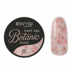 I Envy You, Гель для наращивания и моделирования - Fast Gel Botanic Nude №03 (13g)