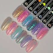 I Envy You, Гель для наращивания и моделирования с шиммером - Rusalka №01 (13g)