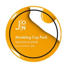 J:ON, Smooth & Shine Modeling Pack - Альгинатная маска для придания гладкости и сияния кожи лица (18 г.)