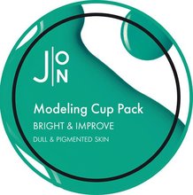 J:ON, Bright and Improve Modeling Pack - Альгинатная маска для осветления и улучшения кожи лица (18 г.)