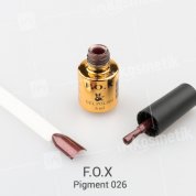 F.O.X, Гель-лак - Pigment №026 (6 ml.)