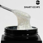 Monami, Жесткий гель для моделирования светоотражающий - Smart Ice №3 (15г)