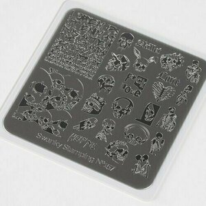 Swanky Stamping, Пластина для стемпинга №157 (6х6 см.)